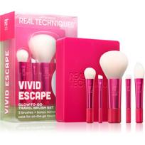 Real Techniques Vivid Escape Travel Brush Set šepetėlių rinkinys