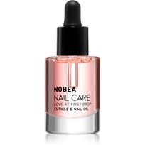NOBEA Nail Care Love at first drop Cuticle & Nail oil maitinamasis aliejus nagams ir odelėms 12 ml