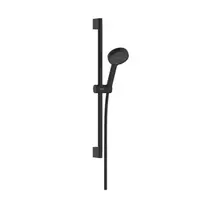 Hansgrohe Activera Select S – rankinio dušo, stovo ir žarnos rinkinys, 2 srovių tipai, EcoSmart, matinė juoda 28044670