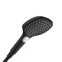 Hansgrohe Raindance Select E – dušo galvutė 120 3jet, juoda matinė 26520670