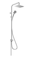Hansgrohe Vernis Shape – dušo rinkinys Showerpipe 230 Reno, chromuotas 26282000