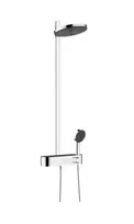 Hansgrohe Pulsify S – dušo rinkinys 260 su termostatu ShowerTablet Select 400, 2 srove, EcoSmart, chromuotas 24241000