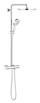 Grohe Rainshower SmartActive – dušo sistema 310 su termostatu, 9,5 l/min, 3 srovių tipai, chromas 27968001