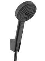 Hansgrohe Pulsify Select S – rankinis dušas, laikiklis ir žarnos rinkinys, 3 srovių tipai, EcoSmart, matinė juoda 24305670