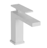 Hansgrohe Tecturis E – praustuvo maišytuvas su išleidimo komplektu, CoolStart, EcoSmart, balta matinė 73018700