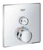 Grohe Grohtherm SmartControl – termostatinis dušo maišytuvas – įmontuojamas su 1 uždarymo vožtuvu, chromuotas 29123000