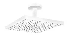 Hansgrohe Raindance E – galvos dušas, 30x30 cm, EcoSmart, matinis baltas 26251700