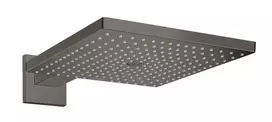 Hansgrohe Raindance E – dušo galvutė, 30x30 cm, EcoSmart, chromas, šlifuotas juodas 26239340