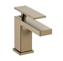 Hansgrohe Tecturis E – praustuvo maišytuvas su išleidimo komplektu, CoolStart, EcoSmart, šlifuotas bronzos spalvos 73004140