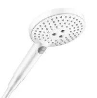 Hansgrohe Raindance Select S – dušo galvutė 120, 3 sroves, EcoSmart, balta matinė 26531700