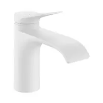 Hansgrohe Vivenis – praustuvo maišytuvas su išleidimo vožtuvu, EcoSmart, CoolStart, matinis baltas 75014700