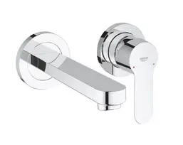 Grohe BauEdge – praustuvo maišytuvas su korpusu, 2 skylių montavimas, chromas 20474000