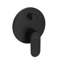 Hansgrohe Rebris S – paslėpta vonios maišytuvas, juodas matinis 72466670