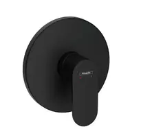 Hansgrohe Rebris S – paslėpta dušo maišytuvas, juodas matinis 72667670