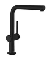Hansgrohe M54 – kriauklės maišytuvas Talis su ištraukiamu dušu, EcoSmart, juodas matinis 72845670