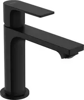 Hansgrohe Rebris E – praustuvo maišytuvas su išleidimo įtaisu, juodas matinis 72557670