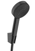 Hansgrohe Pulsify S – rankinis dušas, laikiklis ir žarnos rinkinys, EcoSmart+, matinis juodas 24307670