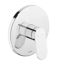 Duravit Wave – į sieną įmontuojamas dušo maišytuvas, chromuotas WA4210010010