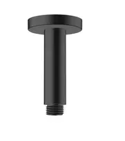 Hansgrohe Vernis Blend – lubų jungtis 10 cm, matinė juoda 27804670
