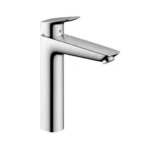 Hansgrohe Logis – praustuvo maišytuvas su išleidimo komplektu, EcoSmart, chromas 71095000