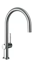 Hansgrohe M54 – kriauklės maišytuvas Talis, EcoSmart, chromuotas 72843000