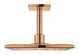 Grohe Rainshower SmartActive Cube – dušo galvutė 31x31 cm, 2 srovių tipai, Warm Sunset 26481DA0