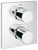 Grohe Grohtherm F – termostatinis vonios maišytuvas, montuojamas po sienoje, chromas 27618000