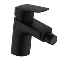 Hansgrohe Logis – bidė maišytuvas su išleidimo komplektu, juodas matinis 71204670
