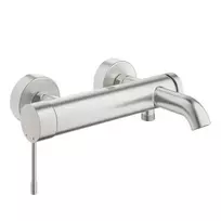 Grohe Essence – vonios kambario vienos rankenos maišytuvas, SuperSteel 33624DC1