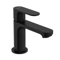 Hansgrohe Rebris S – praustuvo maišytuvas su išleidimo vožtuvu, CoolStart, EcoSmart, juodas matinis 72586670
