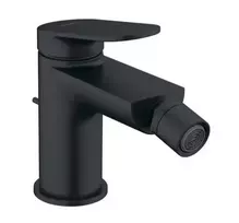 Duravit Wave – bidė maišytuvas su išleidimo komplektu, juodas matinis WA2400001046