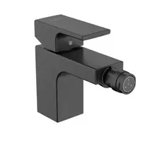 Hansgrohe Vernis Shape – bidė maišytuvas su išleidimo komplektu, matinė juoda 71211670