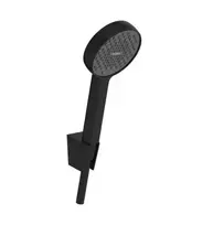 Hansgrohe Activera Select S – rankinis dušas, laikiklis ir žarnos rinkinys, 2 srovių tipai, EcoSmart, matinis juodas 28054670