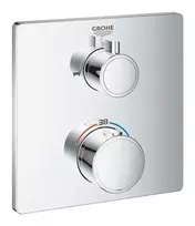 Grohe Grohtherm – termostatinis vonios maišytuvas 2 vartotojams, chromuotas 24080000