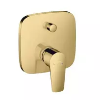 Hansgrohe Talis E – vonios maišytuvas – įmontuojamas, su integruotu saugikliu, poliruotas auksas 71474990
