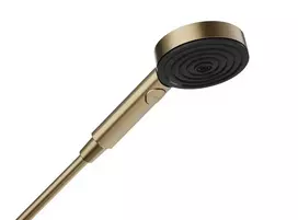 Hansgrohe Pulsify Select – rankinis dušas Relaxation 105, 3 srovių tipai, EcoSmart, šlifuotas bronzos spalvos 24111140