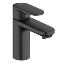 Hansgrohe Vernis Blend – praustuvo maišytuvas su išleidimo komplektu, CoolStart, EcoSmart, juodas matinis 71585670