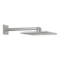 Grohe Rainshower SmartActive Cube – dušo galvutė 310, dušo rankena 43 cm, 2 srovių tipai, Supersteel 26479DC0