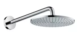 Hansgrohe Raindance – dušo galvutė S 240 Air 1jet, išsikišimas 39 cm, EcoSmart 9 l/min, chromuota 27461000