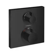 Hansgrohe Ecostat Square – termostatinis maišytuvas – įmontuojamas 2 vartotojams, juodas matinis 15714670