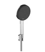 Hansgrohe Raindance Alive Select S – rankinis dušas, laikiklis ir žarnos rinkinys, 3 srovių tipai, EcoSmart, chromas 24611000