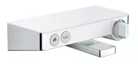 Hansgrohe ShowerTablet Select – termostatinis vonios maišytuvas 300, baltas / chromuotas 13151400