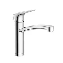 Hansgrohe Logis – vienos rankenos maišytuvas 160, montuojamas prieš langą, chromuotas 71833000