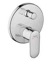 Hansgrohe Vernis Blend – į sieną įmontuojamas vonios maišytuvas, chromuotas 71467000
