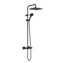 Hansgrohe Vernis Shape – dušo komplektas Showerpipe 240 su termostatu, 2 srovių tipai, juodas matinis 26427670