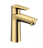Hansgrohe Talis E – praustuvo maišytuvas su išleidimo komplektu, CoolStart, poliruotas auksas 71713990