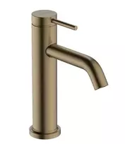 Hansgrohe Tecturis S – praustuvo maišytuvas su išleidimo komplektu, CoolStart, EcoSmart, šlifuotas bronzos spalvos 73314140
