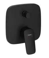 Hansgrohe Logis – į sieną įmontuojamas maišytuvas, skirtas 2 vartotojams, matinis juodas 71405670