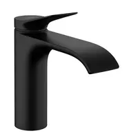 Hansgrohe Vivenis – praustuvo maišytuvas 110, EcoSmart, juodas matinis 75022670