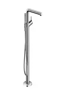 Hansgrohe Talis S – vonios kambario vienos rankenos maišytuvas su priedais, montuojamas ant grindų, chromuotas 72412000
